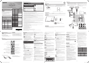 Manual Samsung UA32K4100AR LED Television