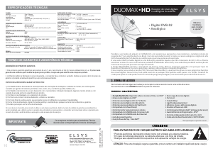 Manual Elsys Duomax HD Receptor digital