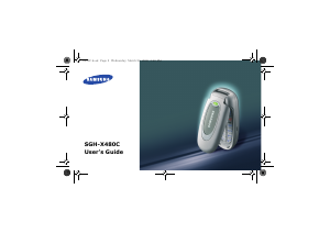 Handleiding Samsung SGH-X480C Mobiele telefoon