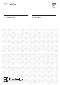 Manuale Electrolux EWF1286DOW Lavatrice