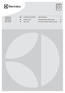 Panduan Electrolux EWF10843 Mesin Cuci