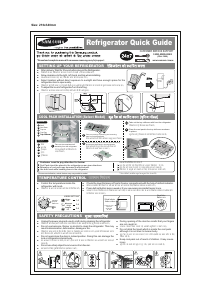 Manual Samsung RR19R20CASE/NL Refrigerator