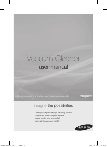 Manual Samsung SC4789 Vacuum Cleaner