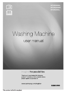 Manual Samsung WT60R2000LL/TL Washing Machine