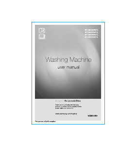 Manual Samsung WT75M3000HP Washing Machine