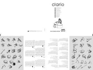 Brugsanvisning AEG-Electrolux AEC7572 Clario Støvsuger