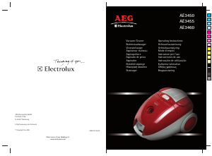 Manual AEG-Electrolux AE3460 Aspirador