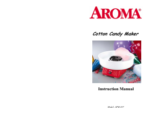 Manual Aroma APM-837 Cotton Candy Machine