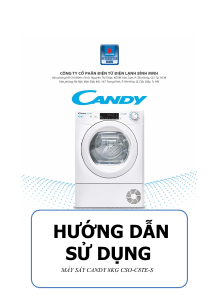 Hướng dẫn sử dụng Candy CSO C8TE-S Máy giặt