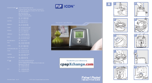 Handleiding Fisher and Paykel Icon CPAP apparaat