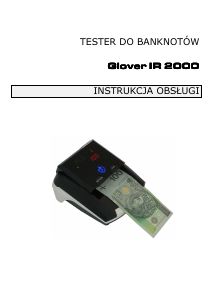Instrukcja Glover IR 2000 Tester do banknotów