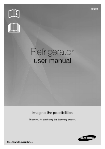 Manual Samsung RR19H10C3SE Refrigerator