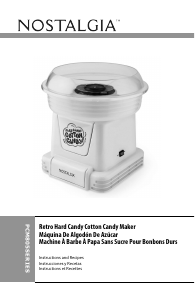 Manual Nostalgia PCM805 Cotton Candy Machine