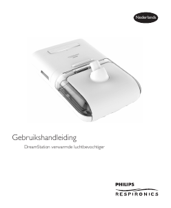 Handleiding Philips Respironics DreamStation CPAP apparaat