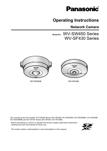 Manual Panasonic WV-X4571L IP Camera