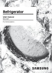 Manual Samsung RR21A2E2X9R Refrigerator