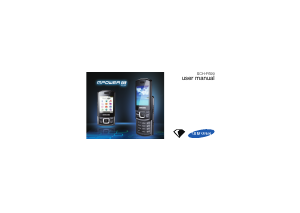 Manual Samsung SCH-F699 Mobile Phone