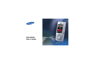 Manual Samsung SCH-W339 Mobile Phone