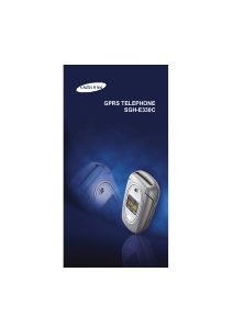 Handleiding Samsung SGH-E330C Mobiele telefoon