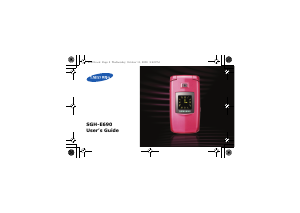 Manual Samsung SGH-E690S Mobile Phone