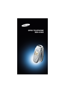 Handleiding Samsung SGH-X460C Mobiele telefoon