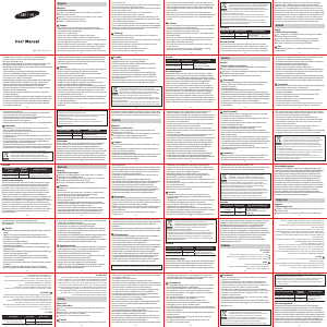 Bedienungsanleitung Samsung SI-M8W04SAB0EU Leuchte