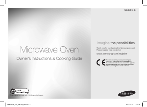 Manual Samsung GS89FD-S Microwave