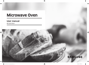 Manual Samsung MC32K7056QT/TL Microwave