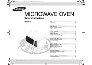 Handleiding Samsung ME83HD-B Magnetron