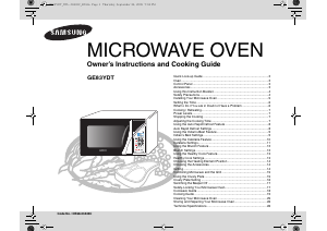 Manual Samsung GE83YDT Microwave