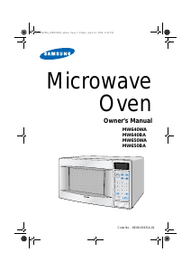 Handleiding Samsung MW610WA Magnetron