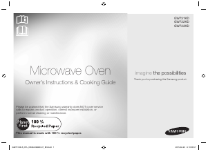 Handleiding Samsung GW732KD-B/D2 Magnetron