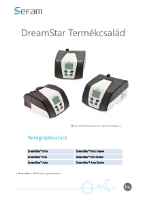 Használati útmutató Sefam DreamStar Info Evolve CPAP készülék