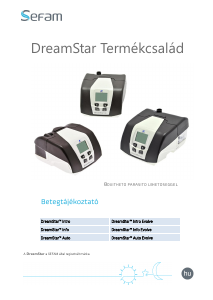 Használati útmutató Sefam DreamStar Auto CPAP készülék