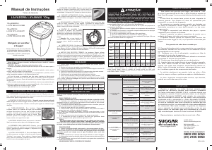 Manual Suggar LX1022PT Máquina de lavar roupa