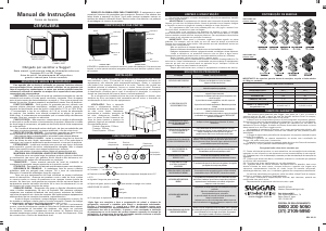 Manual Suggar CV9822PT Frigorífico