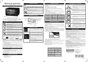 Manual Suggar FE0901PT Forno