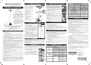 Manual Suggar PV1501PR Vaporizador de vestuário