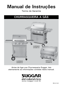 Manual Suggar CH4001IX Grelhador