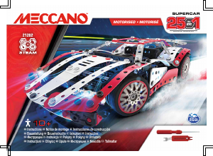 Manual Meccano set 21202 STEM Supercar