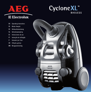 Manual AEG-Electrolux ACX6200 CycloneXL Vacuum Cleaner