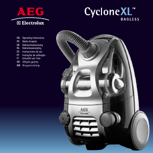 Bedienungsanleitung AEG-Electrolux ACX6206BB CycloneXL Staubsauger