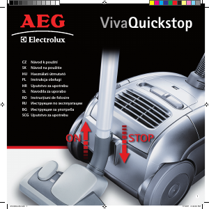 Manuál AEG-Electrolux AVQ2134L VivaQuickstop Vysavač