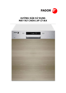 Hướng dẫn sử dụng Fagor LVF17IAX Máy rửa chén