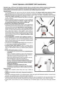 Használati útmutató LISS Dessert Chef Habszifon