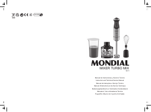 Mode d’emploi Mondial M-11 Mixeur plongeant