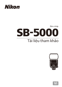 Hướng dẫn sử dụng Nikon SB-5000 Đèn flash