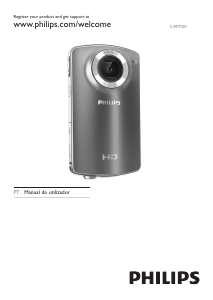 Manual Philips CAM100 Câmara de vídeo