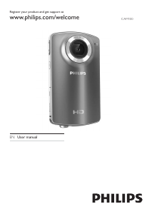 Handleiding Philips CAM100BU Camcorder