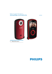 Manual de uso Philips CAM150 Videocámara